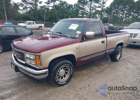 1993 Chevrolet Gmt-400 C1500 из США, поврежденный, VIN 1GCDC14K3PZ138289